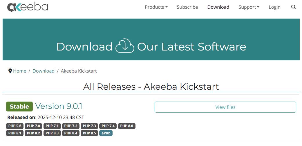 Bild 1   Download Kickstart