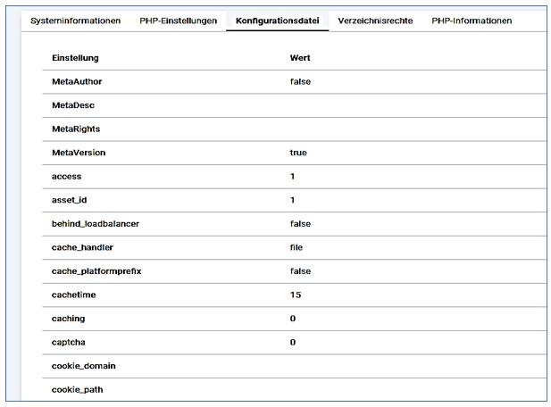 Serverinformationen 05